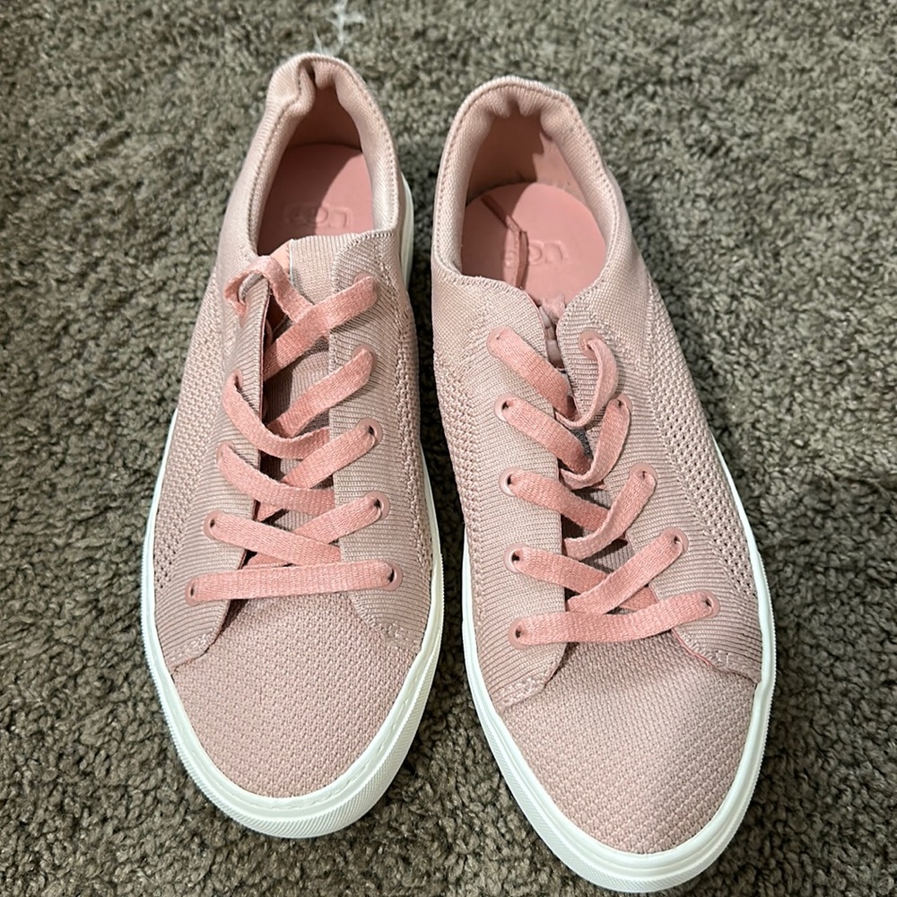Pink real ugg sneakers